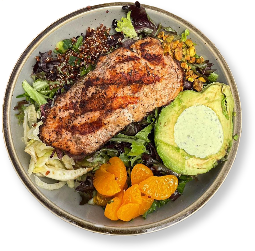 Salmon Super Grains Salad
